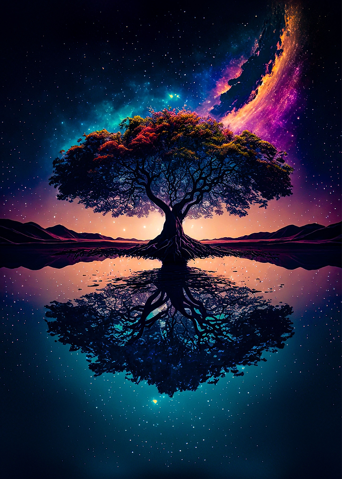 cosmic tree of life