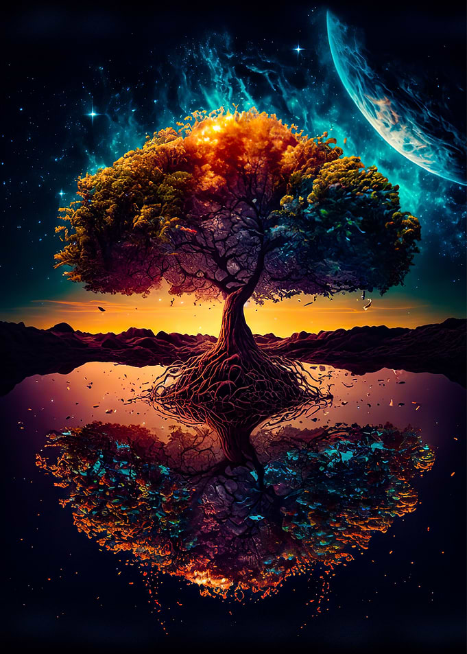 cosmic tree of life