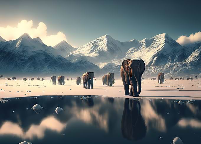 Wild Elephant Animal