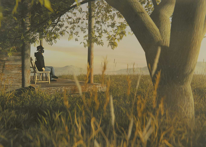 Chilling Alone Scene 1