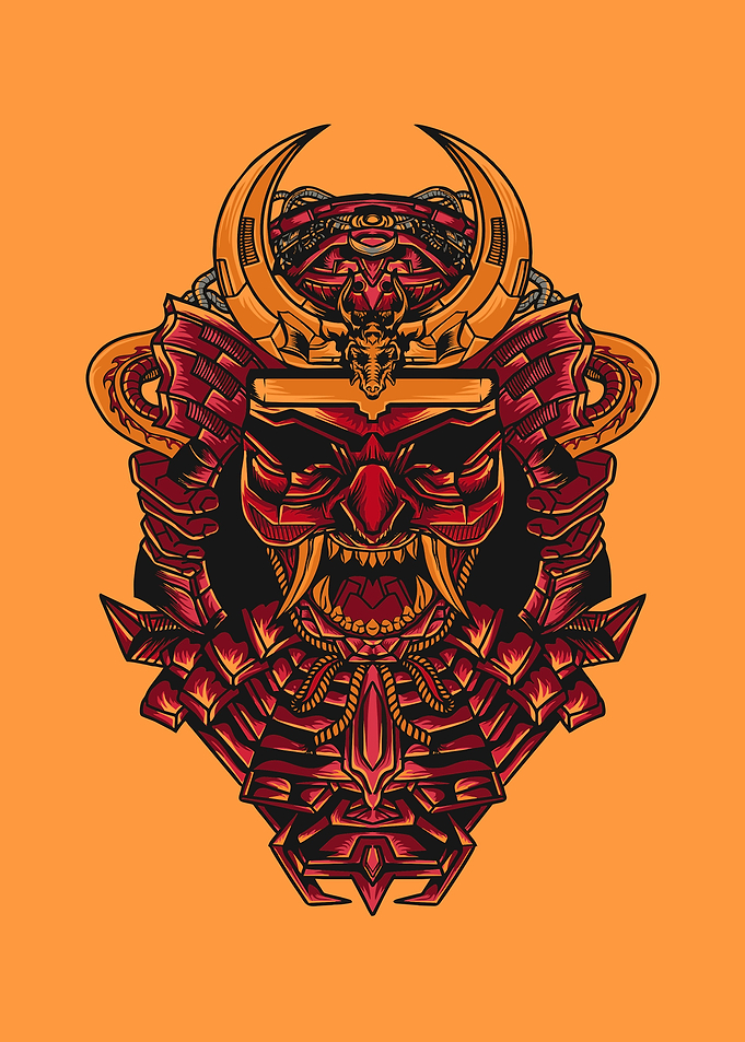 Mecha samurai japanese