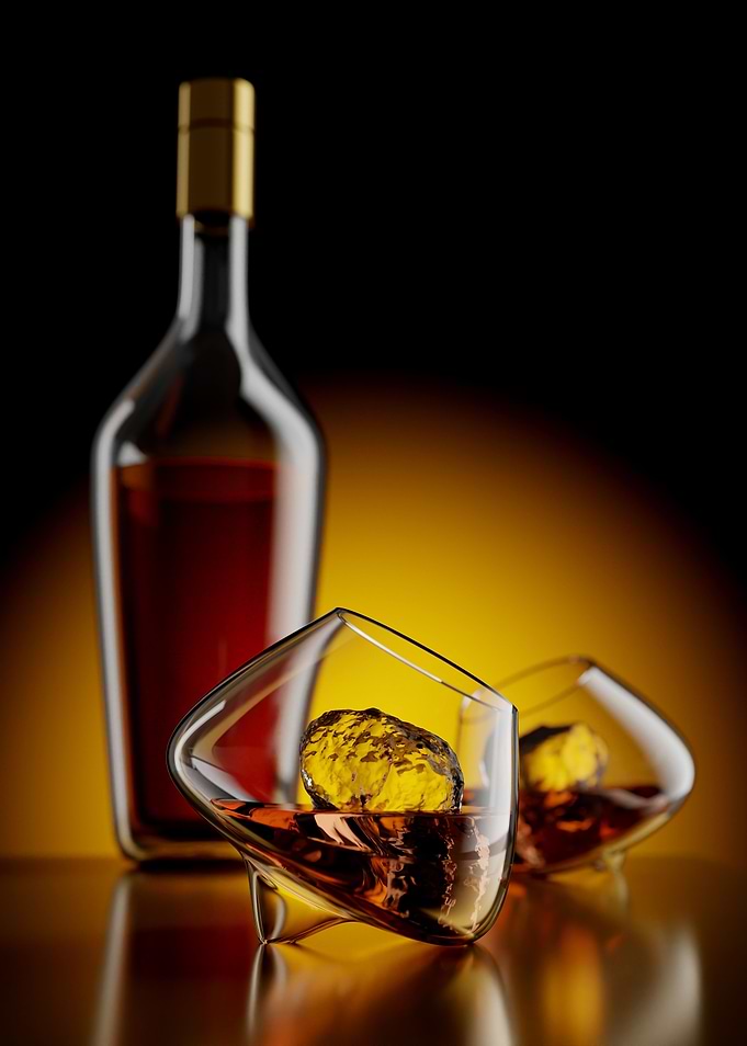 Whiskey or Rum Glass