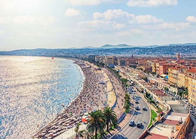 The city of Nice