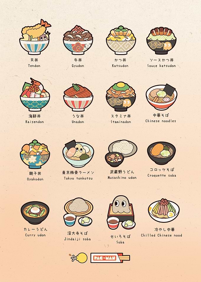 PAC-MAN Noodles