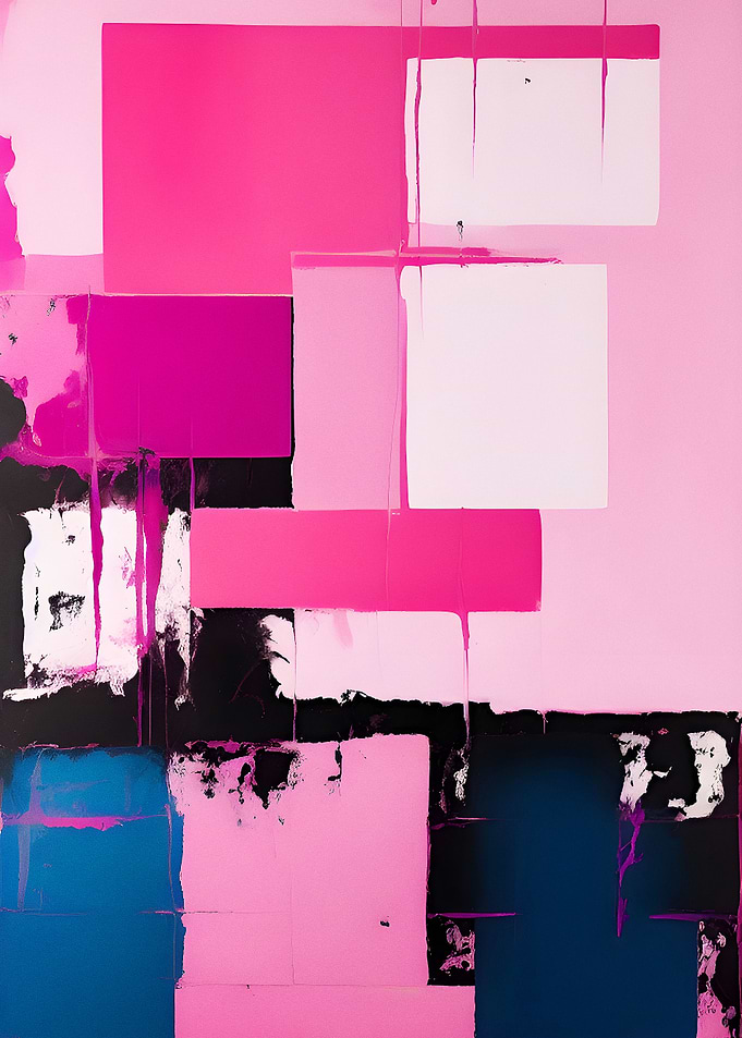 Y2K Abstract Painting