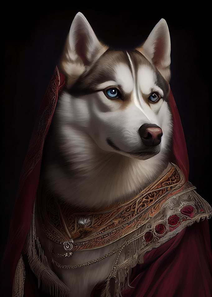 Siberian Husky Medieval