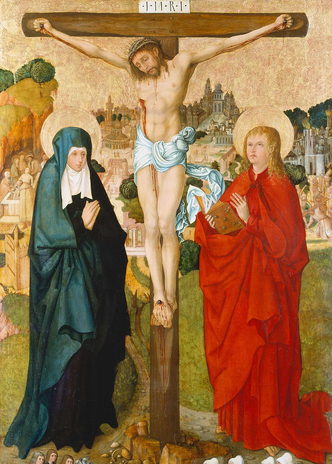 The Crucifixion with Donor
