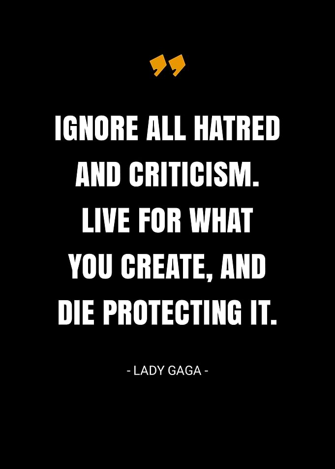 Lady Gaga quotes
