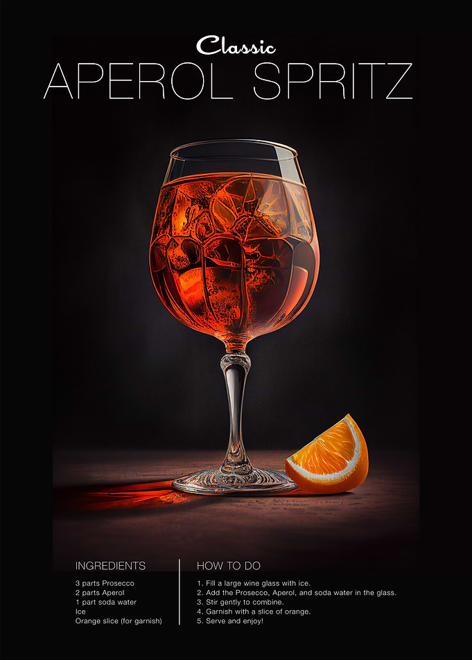 Aperol Spritz Cocktail
