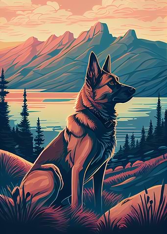 Belgian Malinois Nature