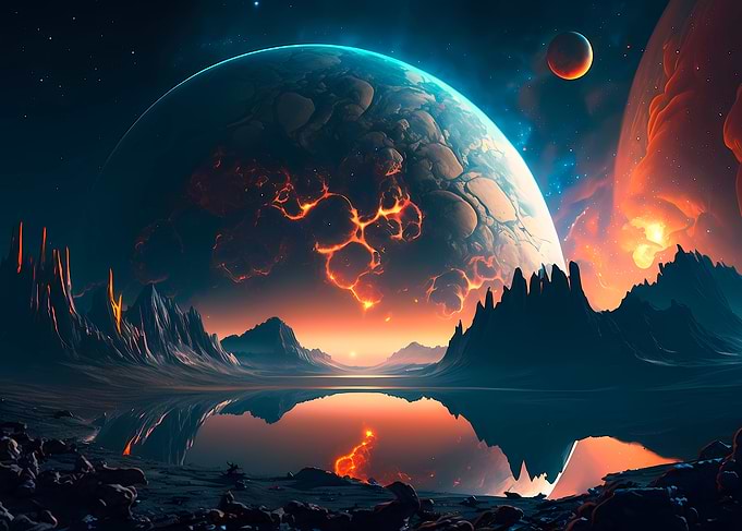 Awesome View of Planet
