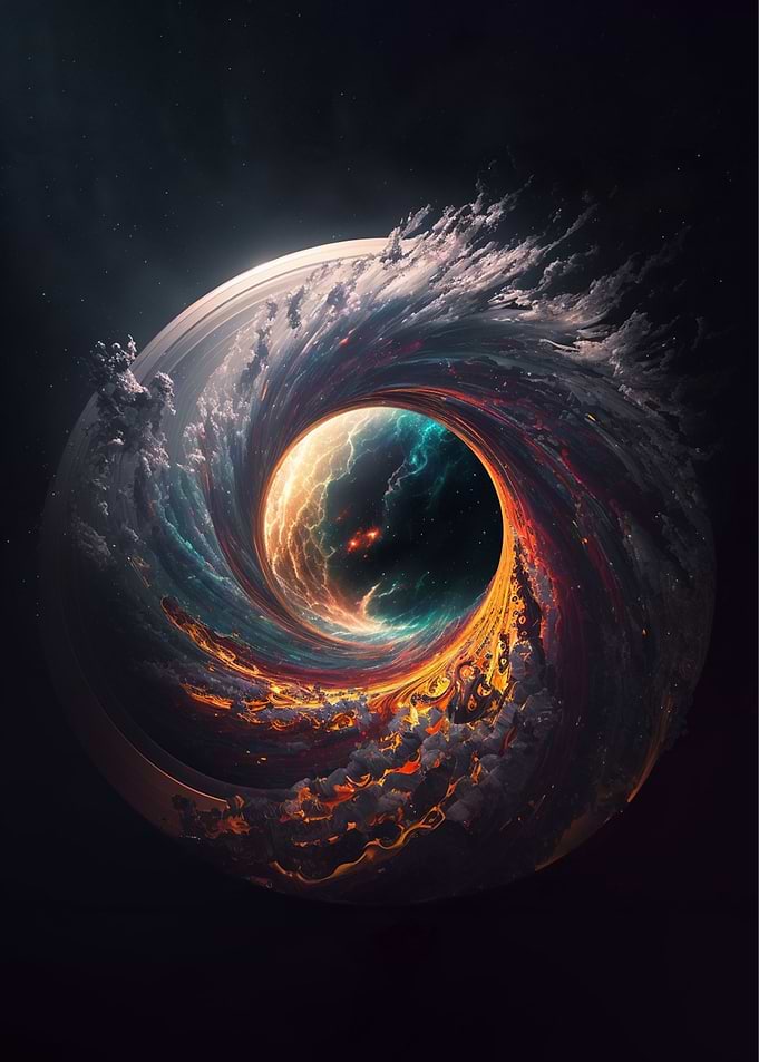 Circle Space galaxy
