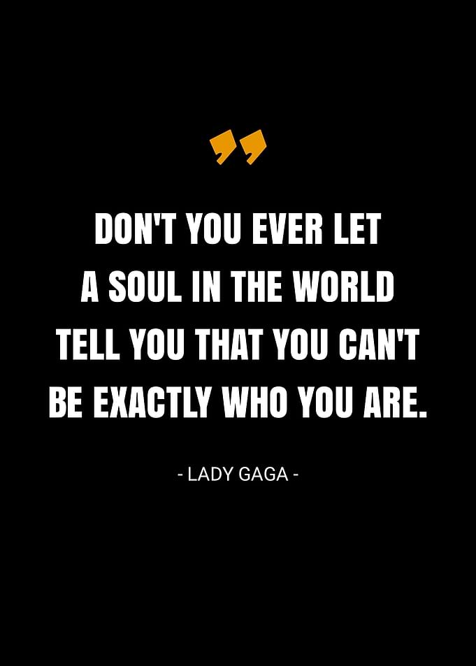 Lady Gaga quotes