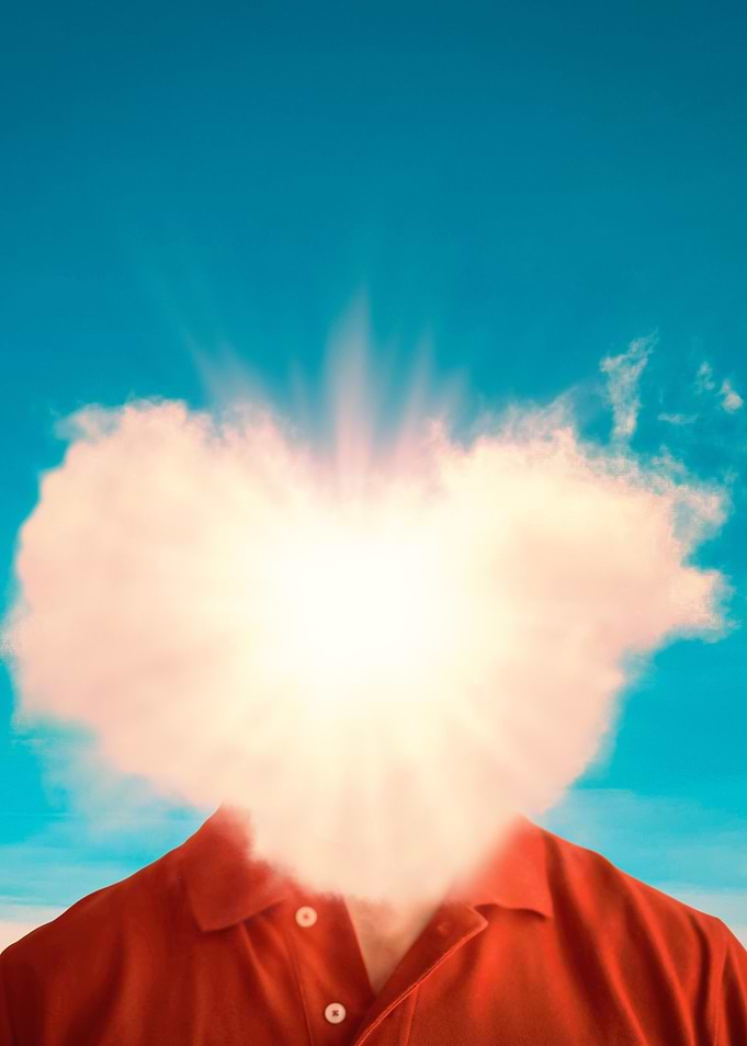 Cloud Surreal Head