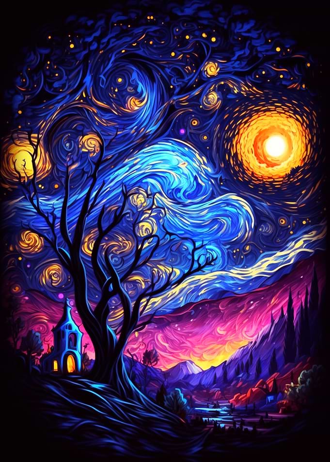 Dancing Night Stars