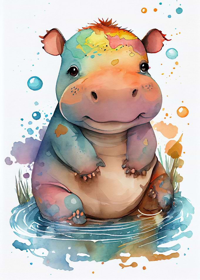 Cute little Hippo