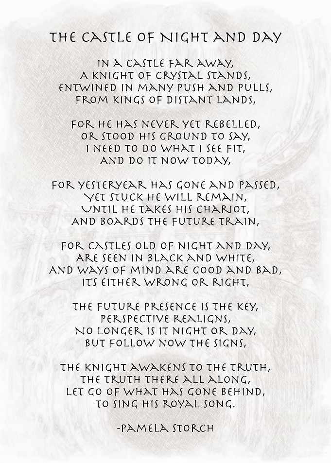 Castle of Night + Day Poem