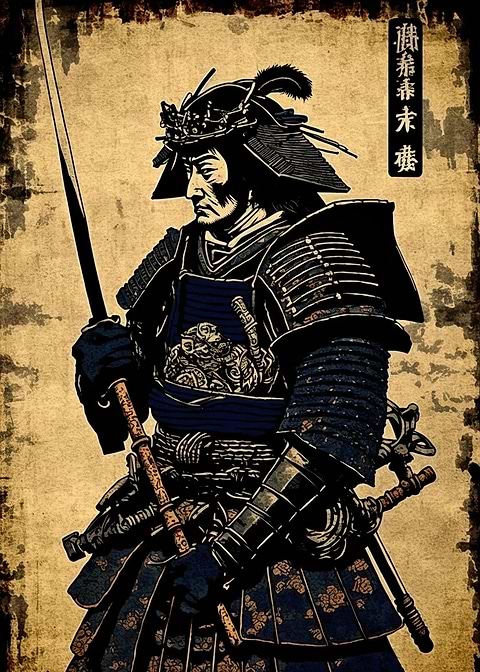 Timeless Honor — metal poster wall art