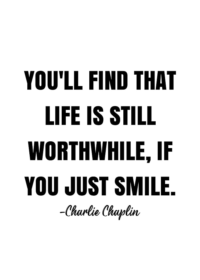 Charlie Chaplin Quote