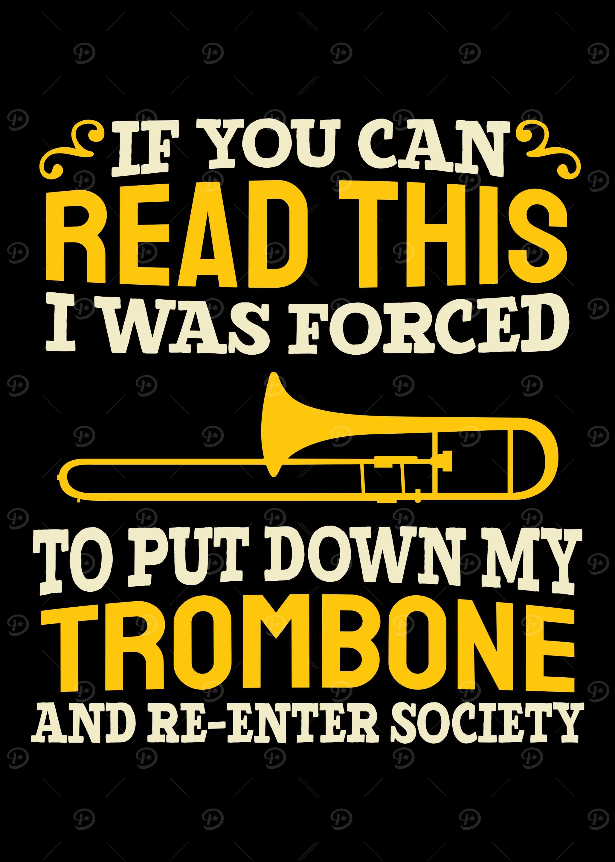 Marching Band Trombone