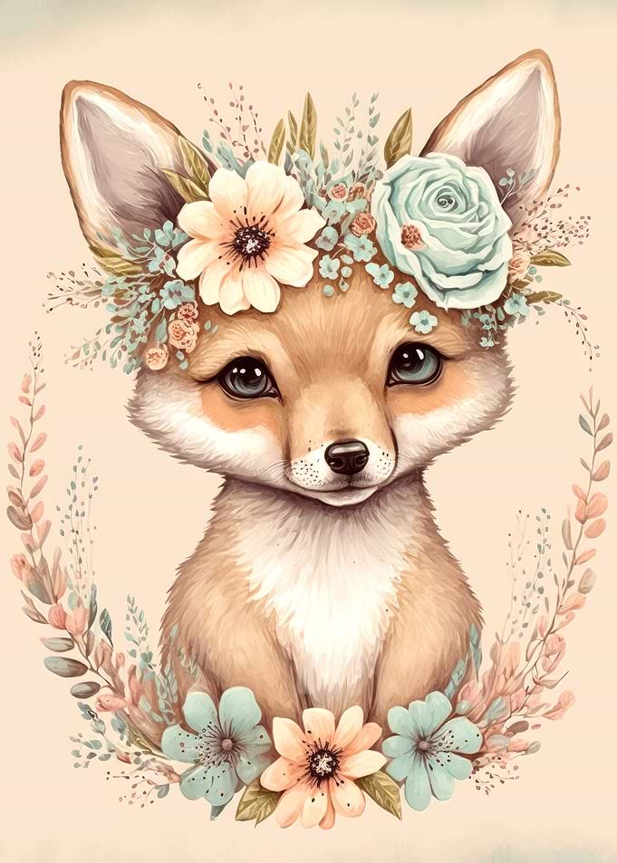 Brown Fox Portrait