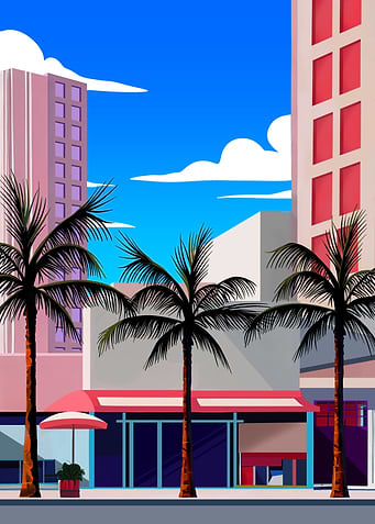 Retro Beach 2
