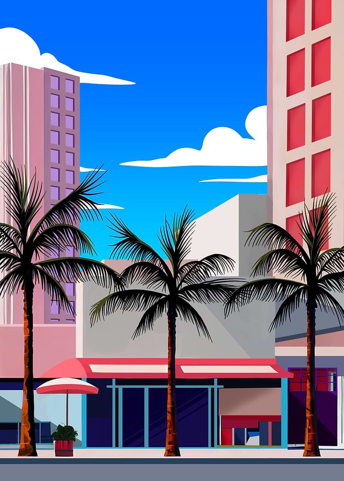 Retro Beach 2