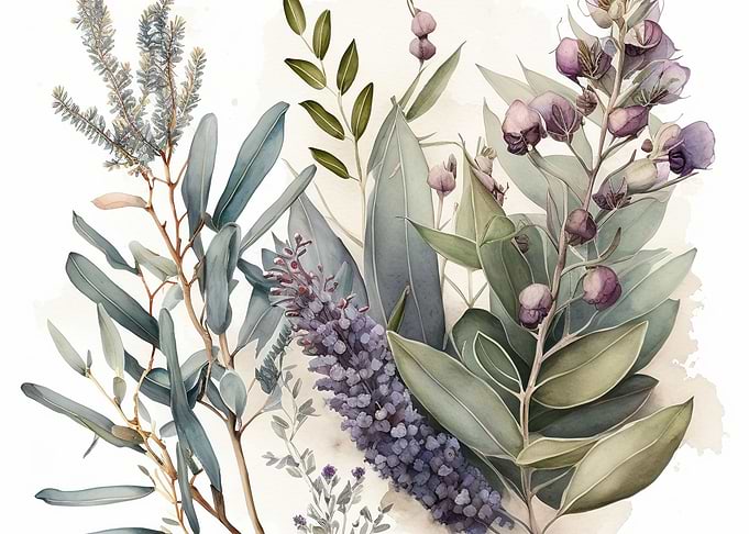 Lavender and Eucalyptus
