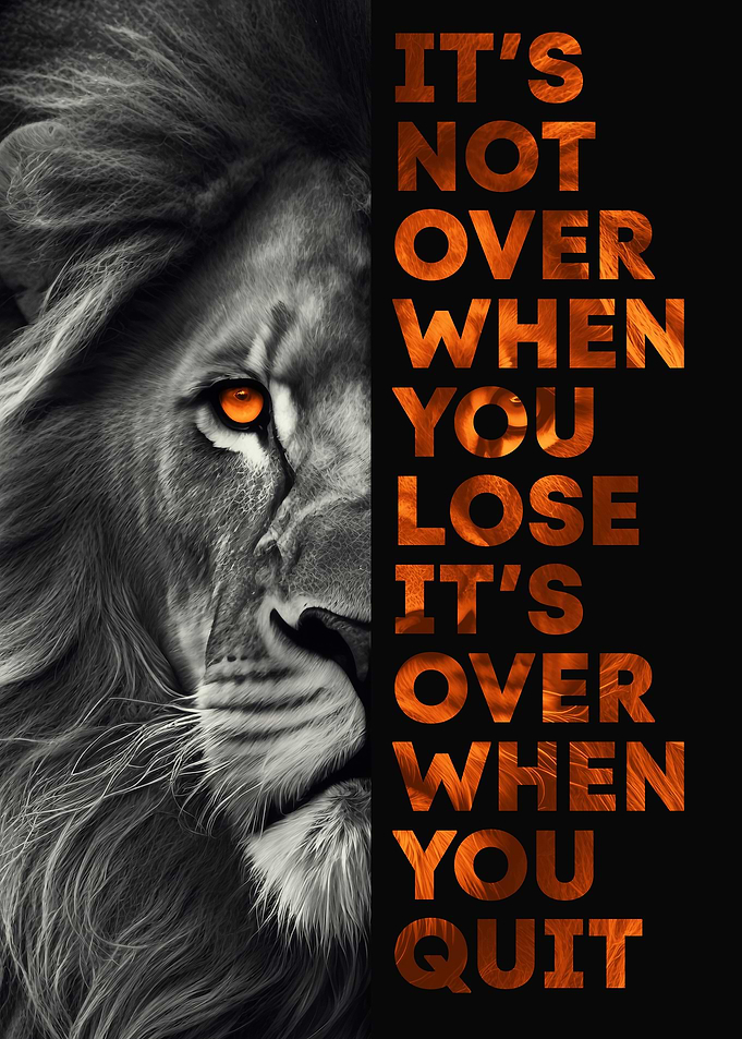 Lion Motivational Quote