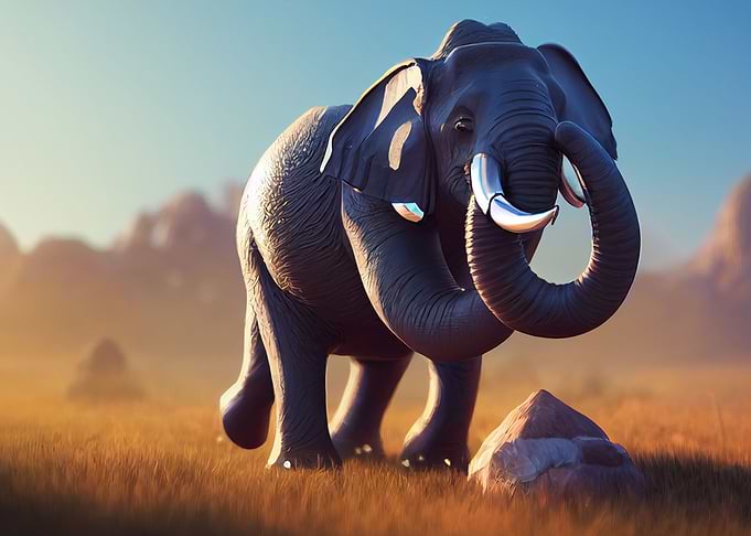 Wild Elephant Animal