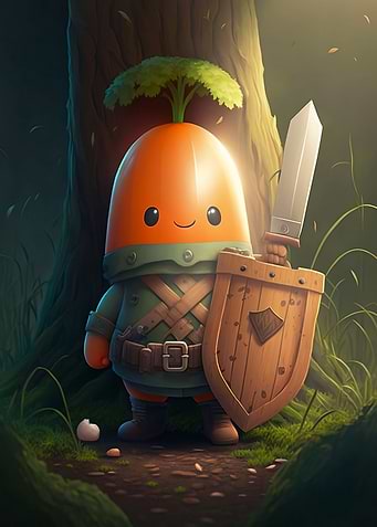 Cedric The Carrot Crusader