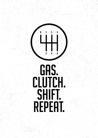 Gas Clutch Shift Repeat