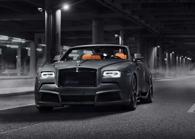 Rolls Royce Black Car