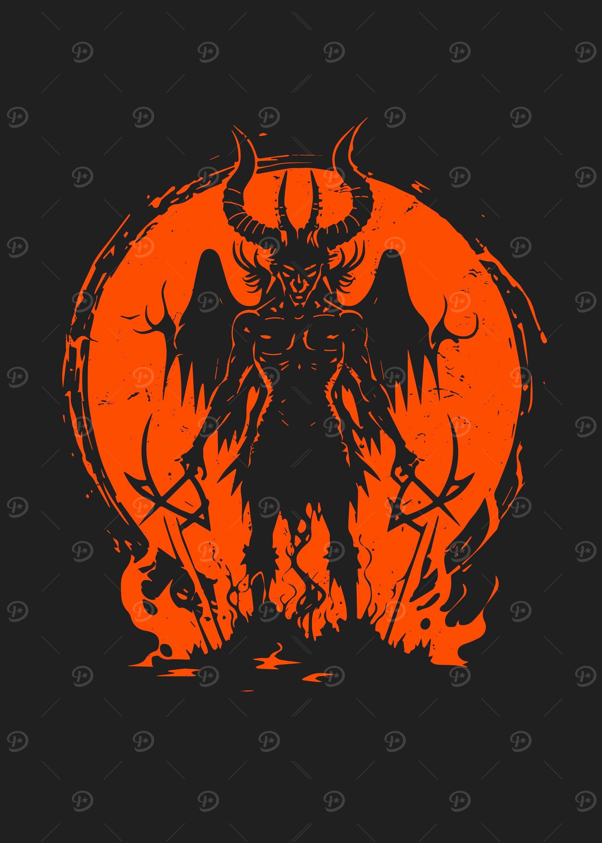 Baphomet Demon Satanic