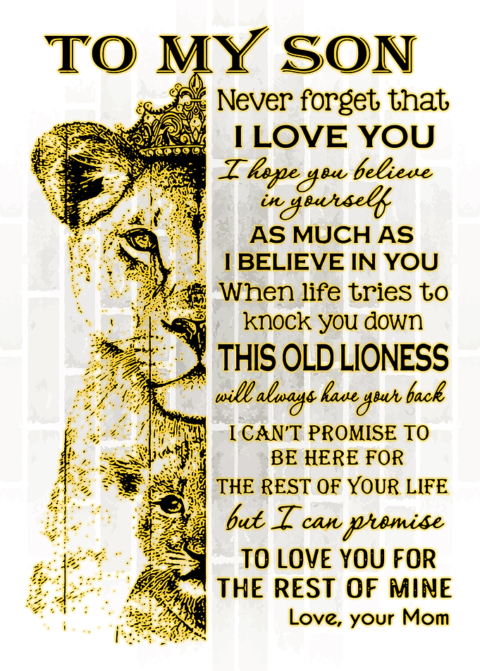 To My Son Lion