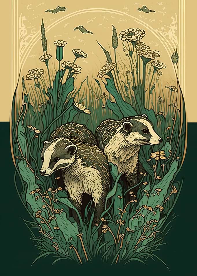 Badger British Wildlife
