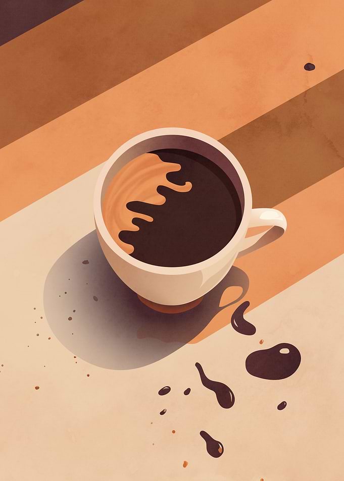 Retro Coffee Time Vibes