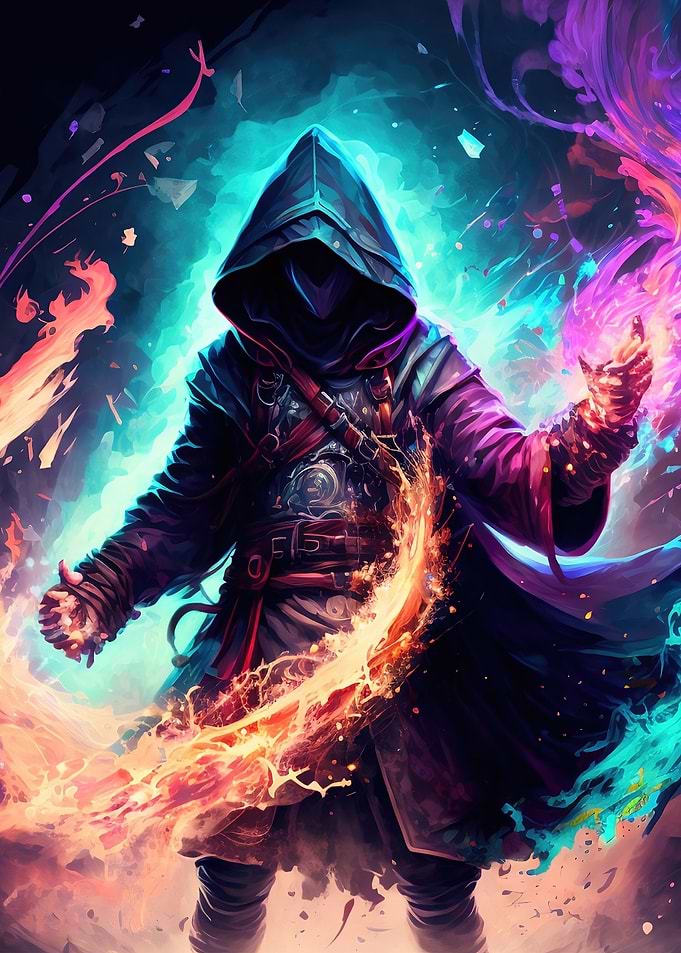 Wizard Warlock Mage