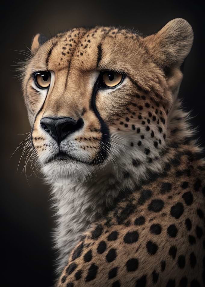 Cheetah portrait