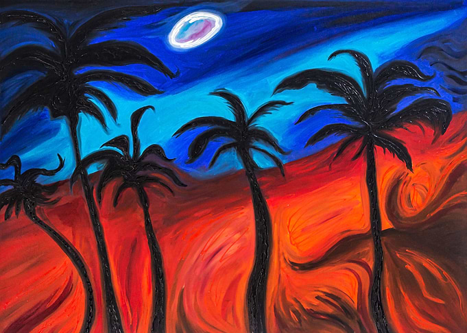 Palm trees