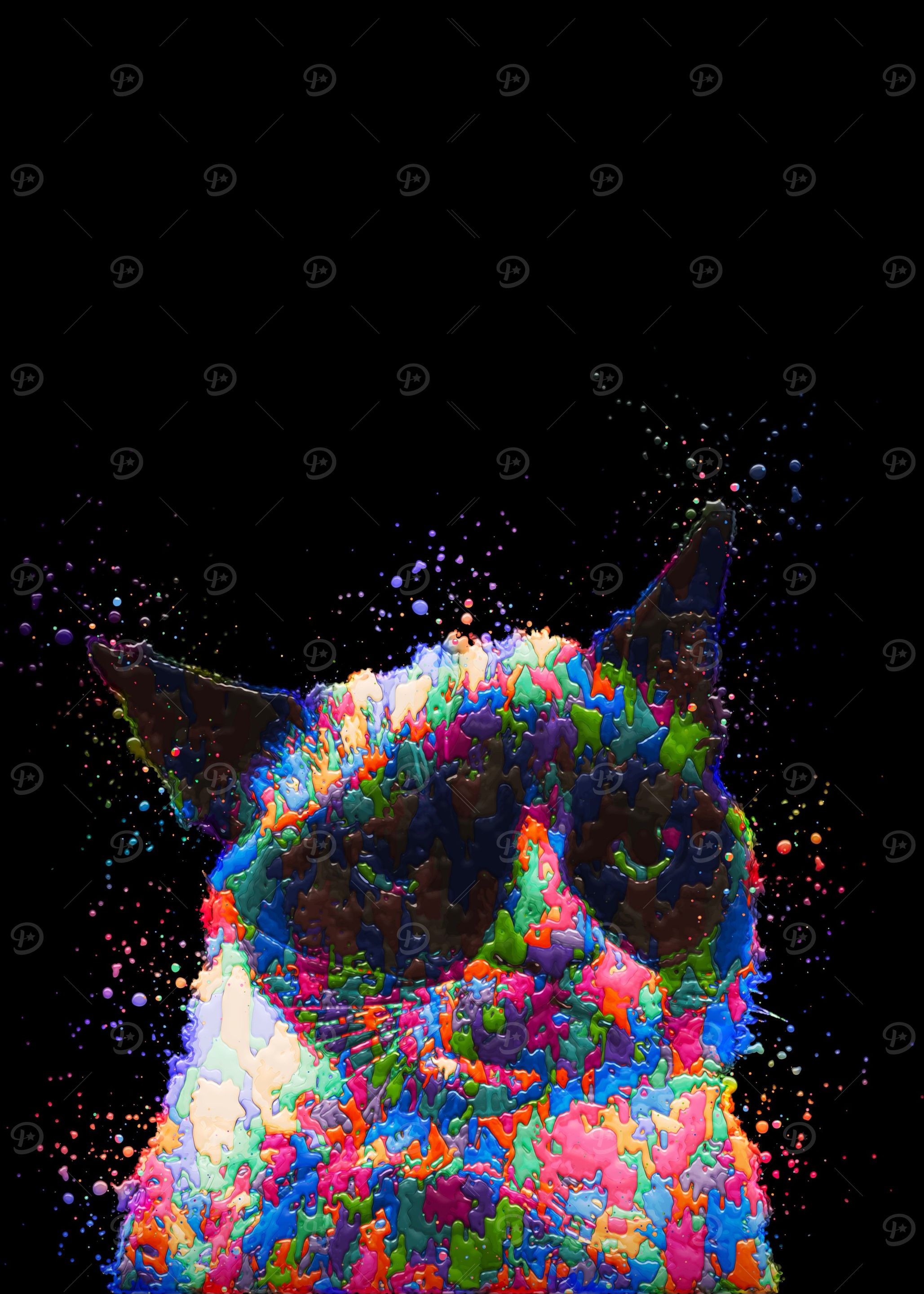 Cat Gemoy Painting