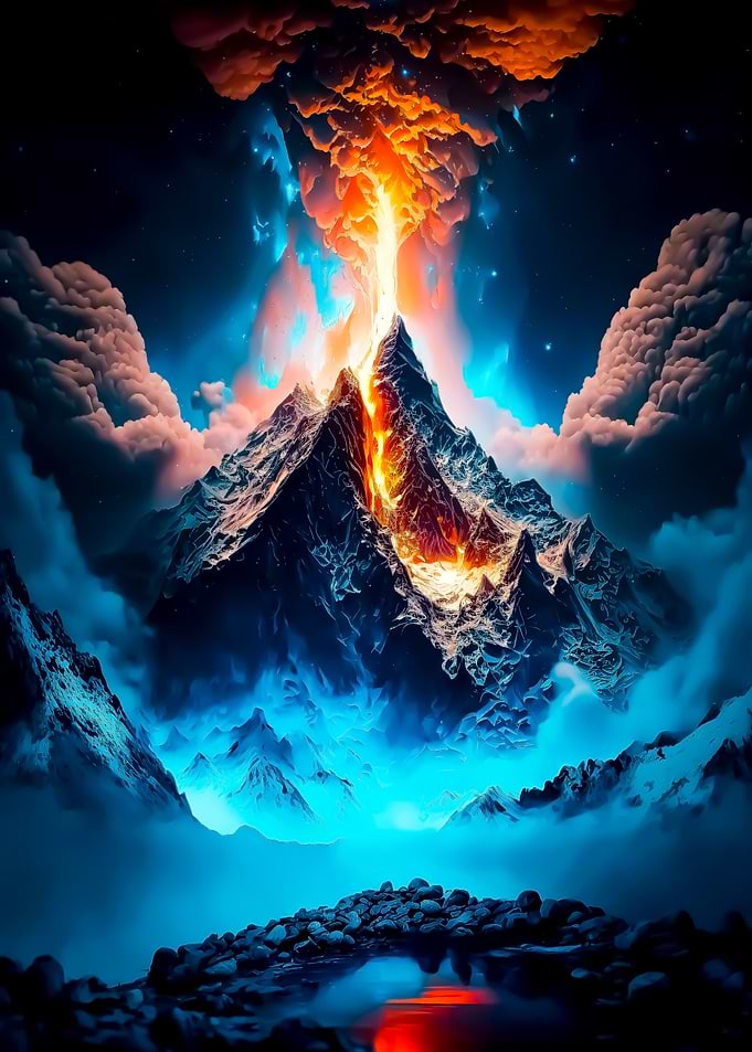 Martian Eruption