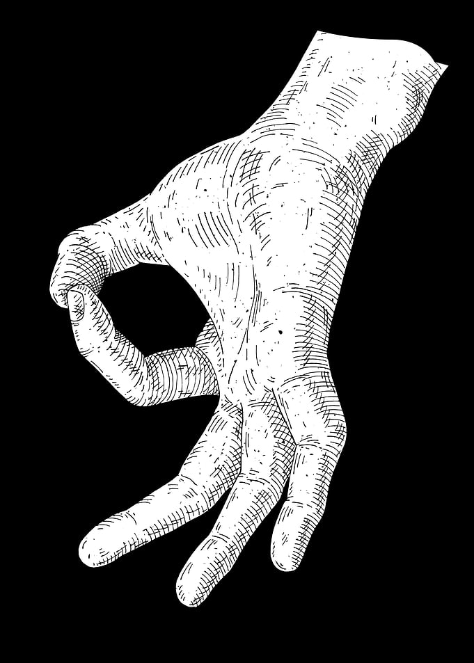 Gotcha finger circle