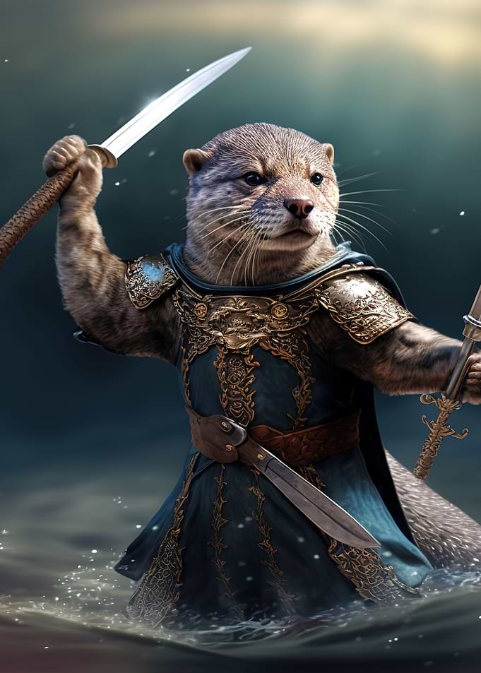 Otter Warrior