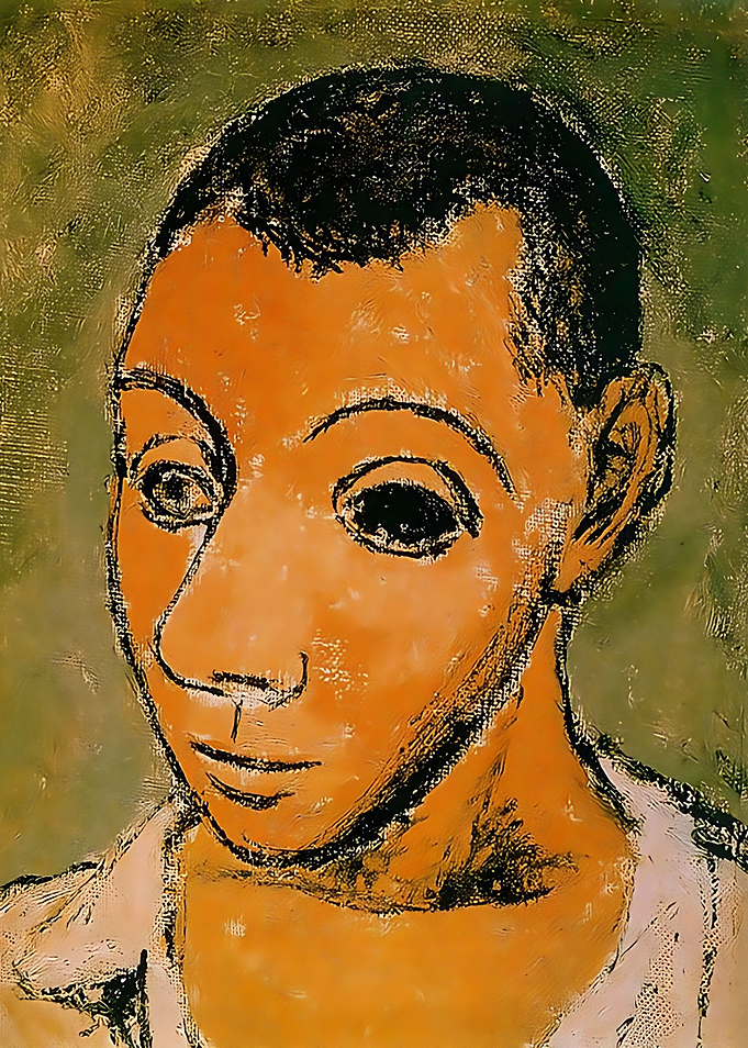 self portrait 1906 Picasso