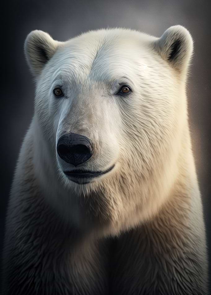 Polar bear portrait