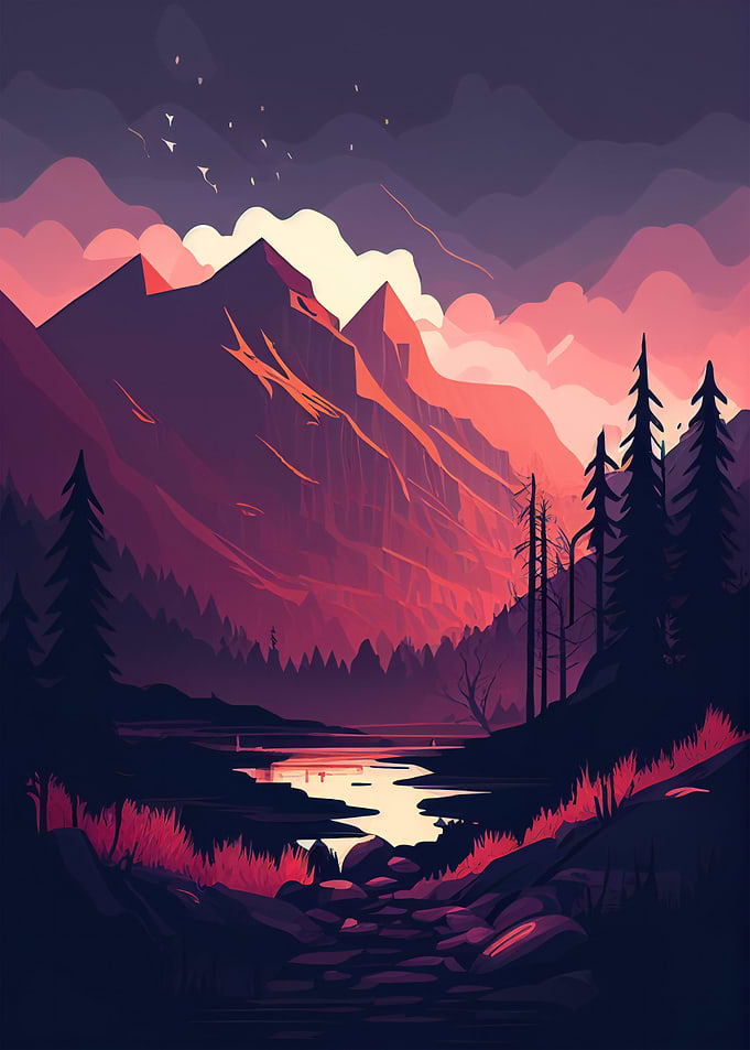 Landscape Flat Design