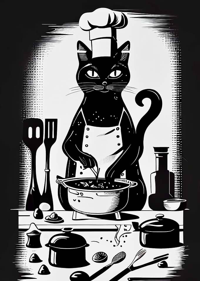 Cooking Cat