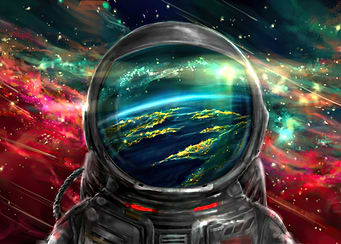 astronaut full colour
