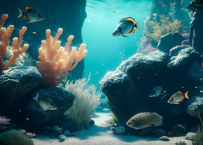 Diving with Fish